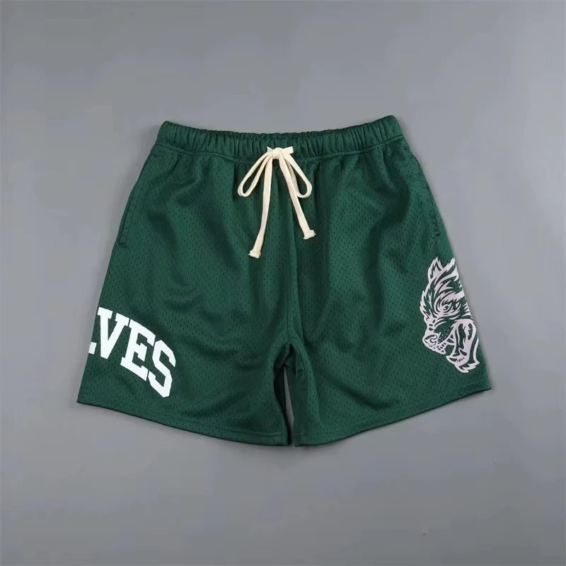 2025 Fashion Men Sports Shorts High Quality Beach Casual Fitness Shorts Pants Men Clothing Mesh Breathable Summer Running Shorts