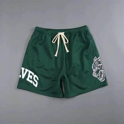 2025 Fashion Men Sports Shorts High Quality Beach Casual Fitness Shorts Pants Men Clothing Mesh Breathable Summer Running Shorts